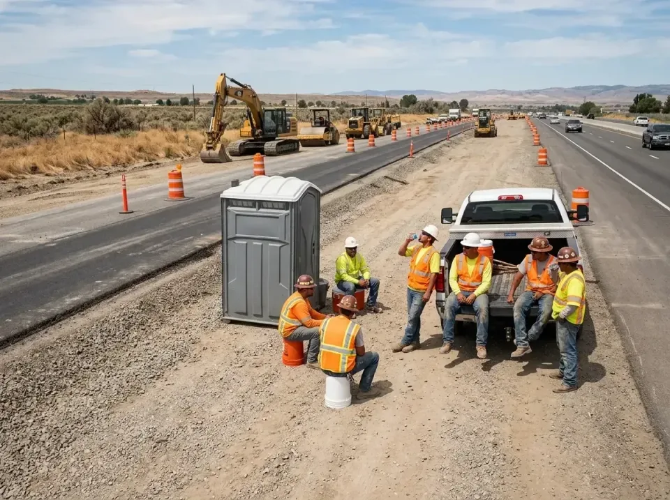 highway-road-construction-crew-007 — frequently asked questions, Porta Potty and Restroom Rentals in Kimberly, WI